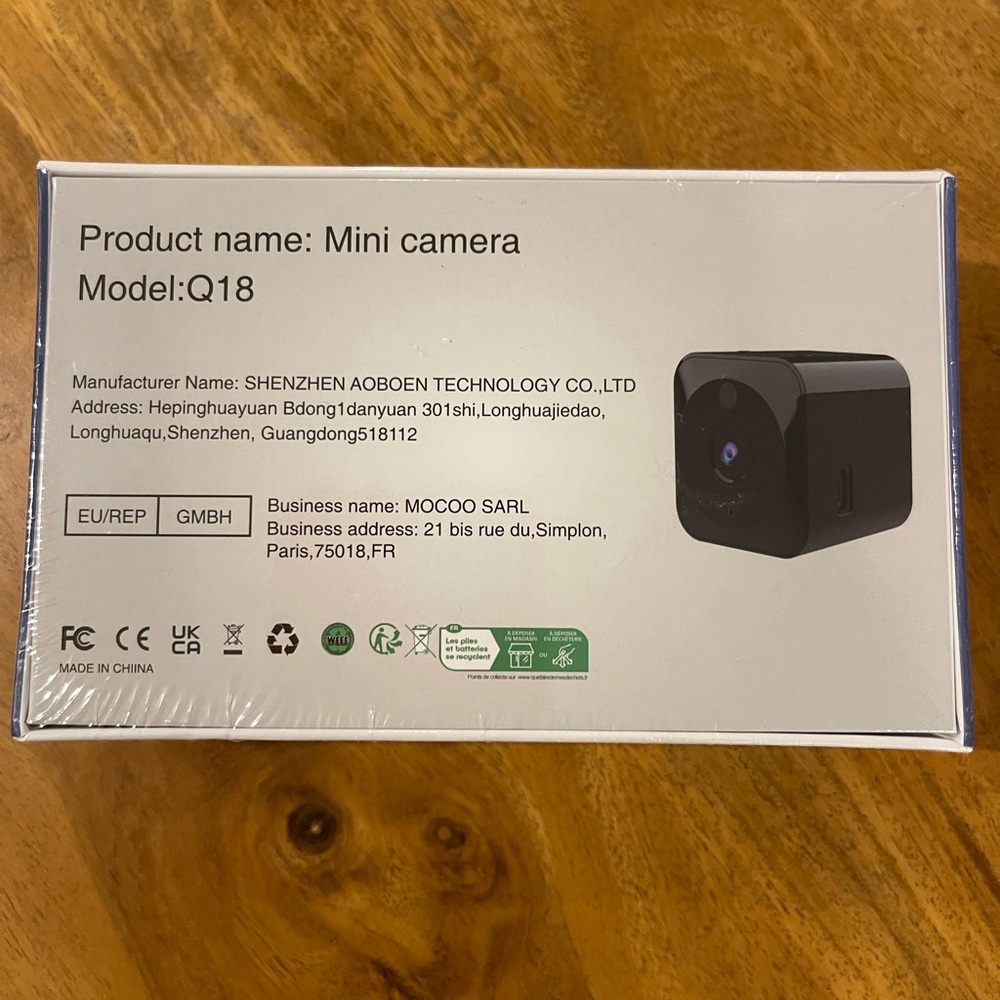 Brand new mini Camera in its original wrapping
